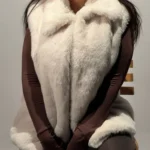 Off-White Faux Fur Vest