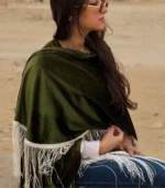 Velvet Kaftan Shawl - Image 6