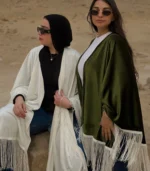 Velvet Kaftan Shawl - Image 4