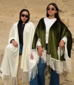 Velvet Kaftan Shawl - Image 2