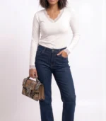 Lace V-Neck Top - Image 6